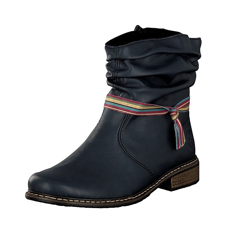 Botins Rieker Z4995-14 Para Mulher - Pretas